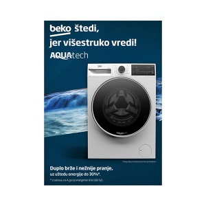 Mašina za pranje veša ProSmart inverter 9kg Beko ELE02369 - Img 4