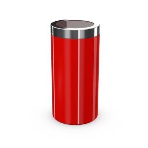 Metalna kutija za odlaganje hrane crvena 1500 ml 0833-525