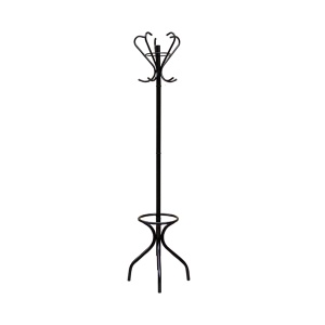 Metalni čiviluk 45x185cm Bistrot Crni