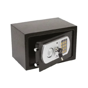 Mini digitalni sef sa ključem 31x20x20cm Home SAFETREZOR