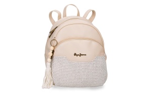 Modni ranac Clara bež Pepe Jeans 73.920.41