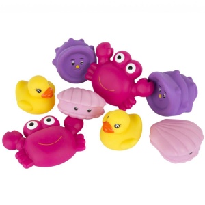 Morski drugari za kupanje roze set Playgro 1037841 - Img 3