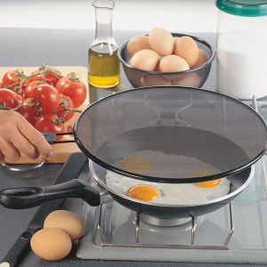 Mrežasti poklopac protiv prskanja ulja 29 cm Metaltex 202529 - Img 3