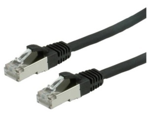 Mrežni patch kabl E-Green SFTP CAT6A 1m crni - Img 2