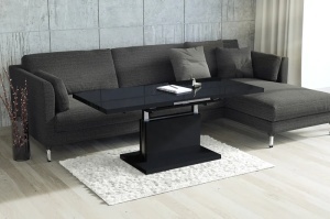Multifunkcionalni Sto Aston Glossy Crni 1656 - Img 3