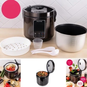 Multikuker 5 l 900 W crni Kamille 6830 - Img 2
