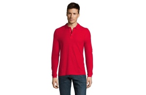 Muška polo majica sa dugim rukavima crvena Winter Ii M 311.353.20.M