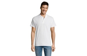 Muška polo majica sa kratkim rukavima bela Summer Ii S 311.342.00.S