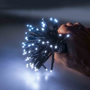 Novogodišnja rasveta Led dekor lampica za jelku visine 150cm Hladno bela 49548000 - Img 2