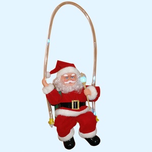 Novogodišnje lampiceDeda Mraz na bat.LED 30cm 41-875000