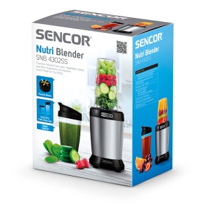 Nutri blender Sencor SNB 4302SS srebrni 1000W - Img 5