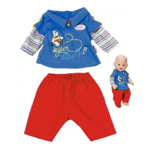 Odelce za lutke 43cm Zapf Baby born 823927 - Img 2