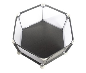 Ogradica za igru 66x116x135cm siva BBO Funzone OB-511GREY - Img 3
