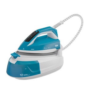 Pegla sa parnom stanicom Beko SGA 6124 D plavo-bela 2400W 1l keramička