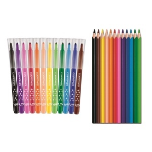 Pernica bojanka Maped set sa bojicama 15,5x12x3cm bela plava - Img 4