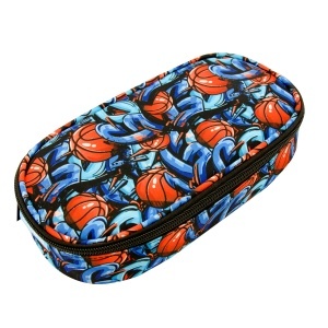 Pernica Prazna Ovalna Octopus Opc2643 Slam Dunk 22x11x5cm plava narandžasta