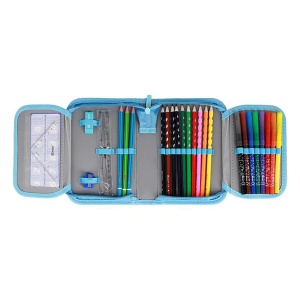 Pernica puna Spirit ABS Blue Stripe 1 zip 28 delova 13x4x19,5cm - Img 3