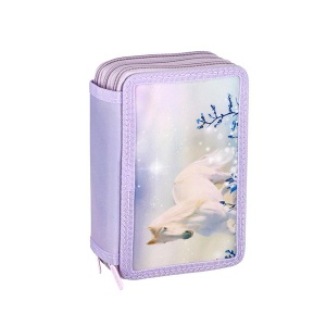Pernica puna Spirit Horses 3 zipa 28 delova 13x6x19,5cm