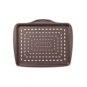 Pleh za pizzu sa rupicama 37x29 cm Dajar DJ722525