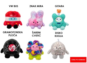 Plišana igračka BumBumz Partimanijaci 20cm