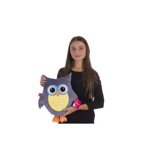 Plišani jastuk Sova 35cm Selay 210293 - Img 2