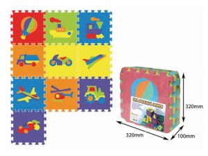 Podne puzzle Vozila- 32x32x1cm