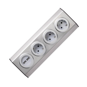 Podsklop sa 3 utičnice i USB Home KNV03/USB