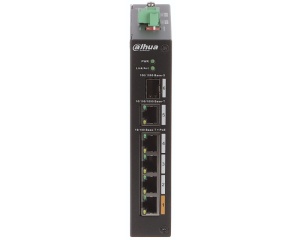 PoE svič PFS3106-4ET-60-V2 4-portni crni Dahua Gigabit