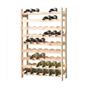 Polica za vino 63x120x27cm drvo Kesper KSP69540