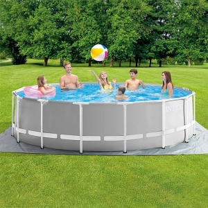 Porodični bazen sa metalnim okvirom 457x122 cm Intex 26726NP - Img 2