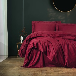 Posteljina CB Elegant Saten Bordo 044205