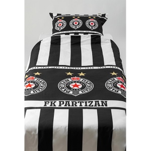 Posteljina set Partizan Tri Grba 2 dela 140x200cm