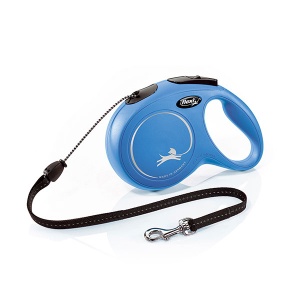 Povodac Flexi new comfort M 8m plavi