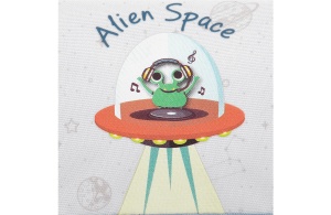 Prazna pernica sa 3 pregrade Alien Space Enso 98.843.21 - Img 5