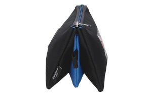 Prazna pernica sa sa 3 pregrade Pepe Jeans Henry 22x12x5cm crna - Img 2