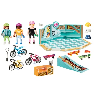 Prodavnica bicikala i skejtova City Life set Playmobil 23189 - Img 2
