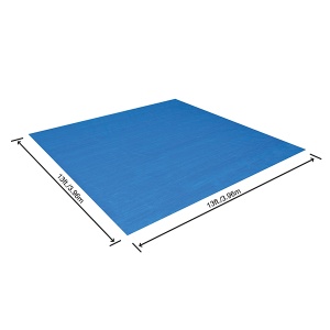 Prostirka za bazen BESTWAY 396x396cm 58002 - Img 2