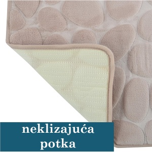 Prostirka za kupatilo MSV bež 141072 - Img 2