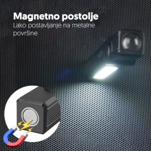 Punjiva LED baterijska lampa 3W P50 LED PL6704 - Img 3