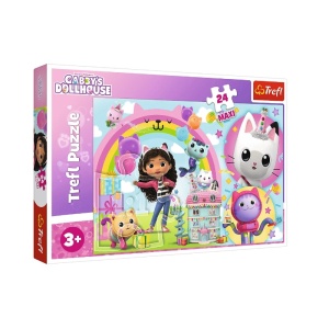Puzzle 24 dela Gabby's dollhouse