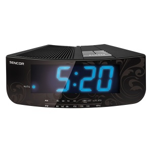 Radio budilnik Sencor SRC 108B A107005
