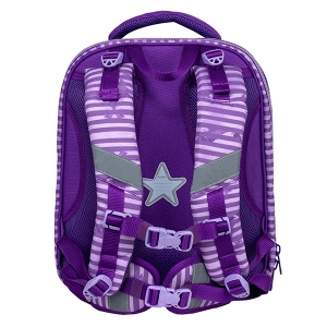 Ranac za školu Belmil Sturdy 338-82 Purple hair girl - Img 3