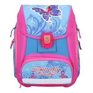 Ranac za školu Spirit Butterfly LED kopča Set TTS 407026 - Img 2