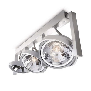 Reflektorska Plafonjera Fast bar/tube aluminium Philips 53063/48/16