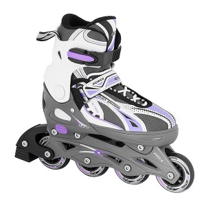 Roleri PW-126B-44 ljubičasto beli M vel 37-40 3090139