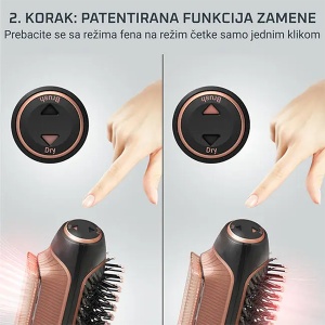 Rotirajuća četka i fen 2u1 CF9840 Reverso Rowenta 3121040091685 - Img 2