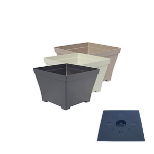 Saksija Melrose kvadrat 20cm