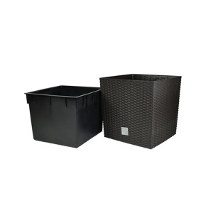 Saksija Rato Low 27x27x27cm Prosperplast 18949 - Img 2
