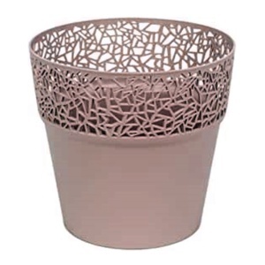 Saksija Tre 15x15cm Moka Prosperplast PR DTRE145-7529U