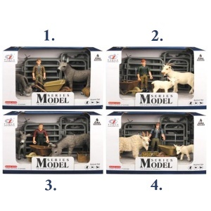 Set domaće životinje kolica i farmer 724784 - Img 2